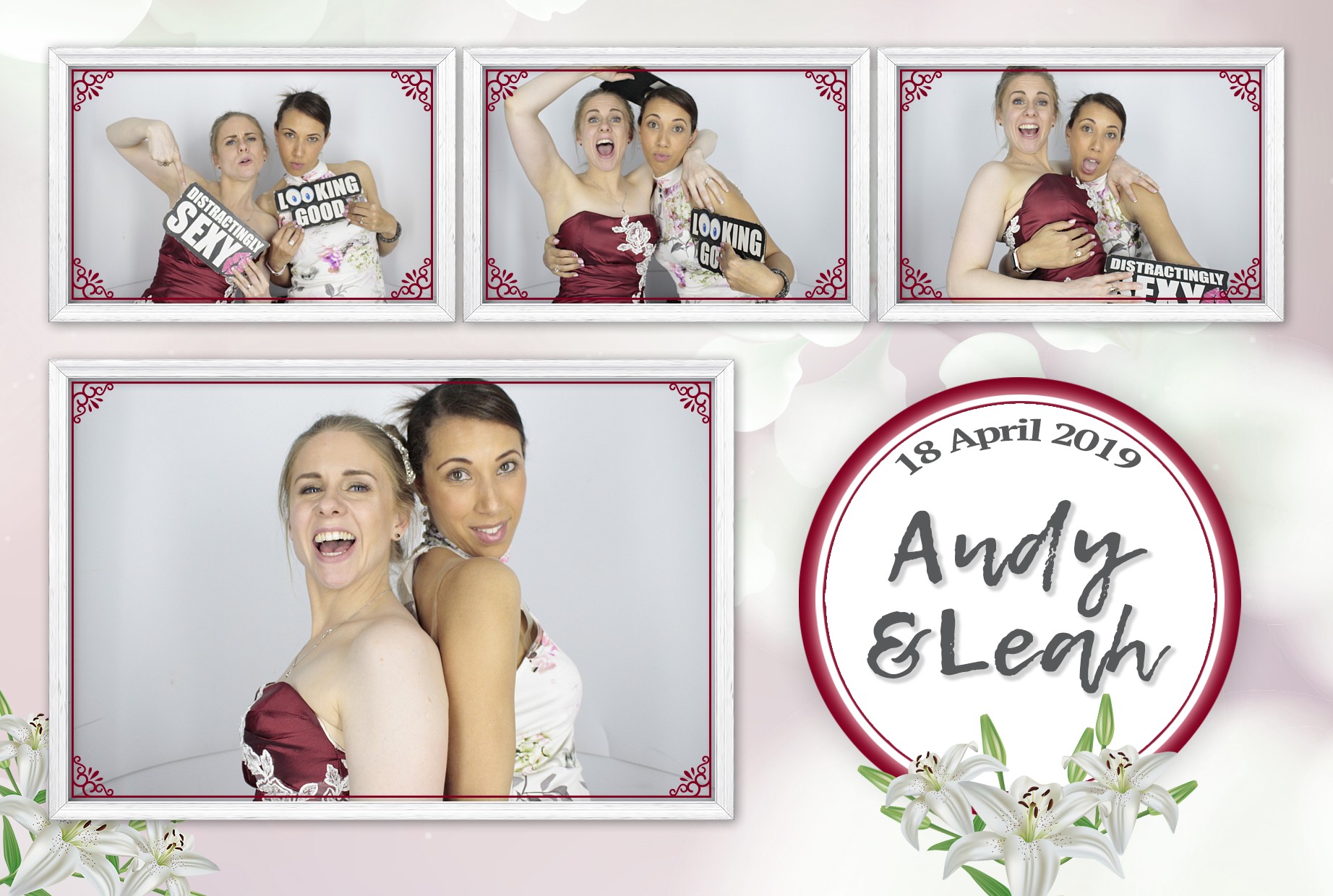 Andy & Leah's Wedding | View more photos from the event at gallery.myphotoboothexperience.co.uk/u/MyPhotoBoothExperienceLtd/Andy-Leahs-Wedding